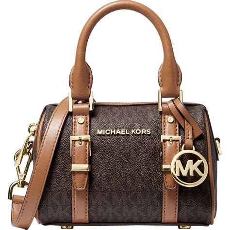 michael kors bedford leather crossbody bag|Michael Kors bedford duffle satchel.